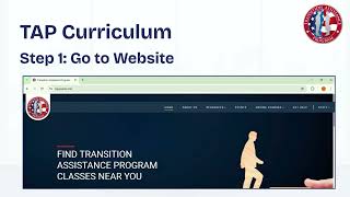 How to Find the Updated TAP Curriculum on TAPevents.mil