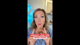 4 Tips For Weight Loss with PCOS #shorts