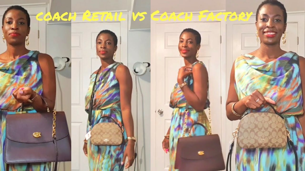 Coach Retail vs Coach Outlet // My indepth Review and Haul // Coach