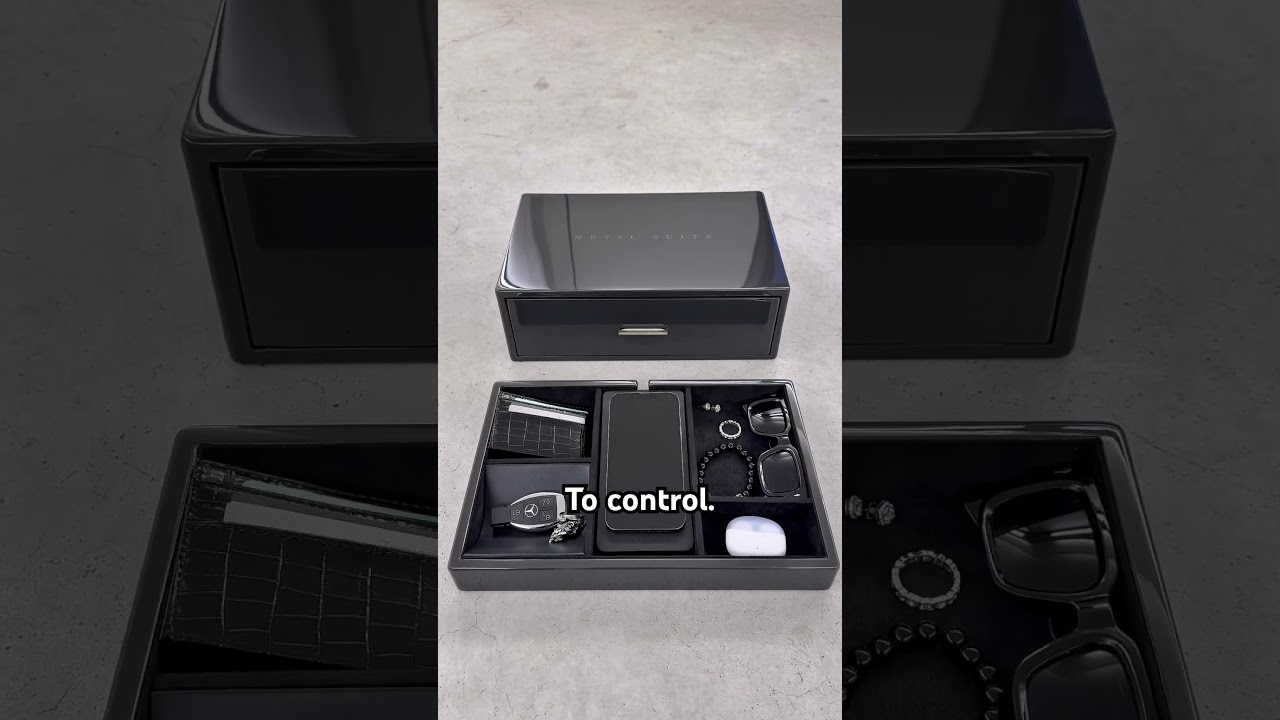 Men’s accessories now have a home 