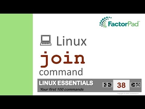 Linux join command summary with examples