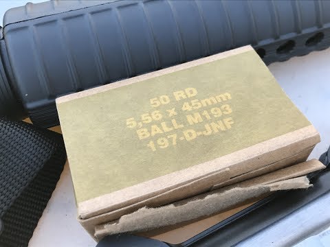 5.56x45mm, 55gr FMJ, M193, PMP/Denel Review - YouTube