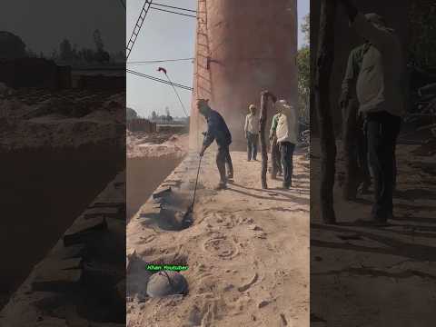 भट ट पर ई ट क स बनत ह Brick Making Shorts Brickmaking Khanyoutuber Minivlog 