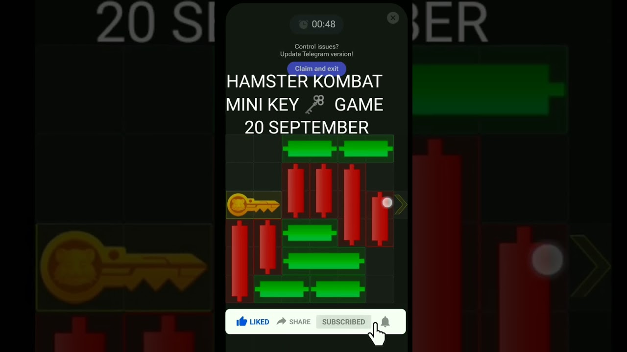 20 September how to solve mini game PUZZLE in hamster Kombat (100%) !!19 September mini game