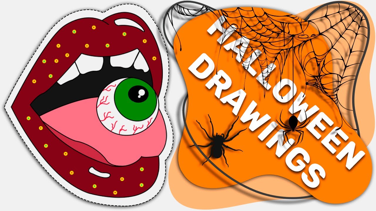 HALLOWEEN DECORATIONS - DRAWING TOGETHER WITH CHILDREN