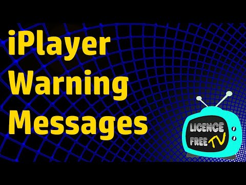 26 | iPlayer Warning Messages | Licence Free TV