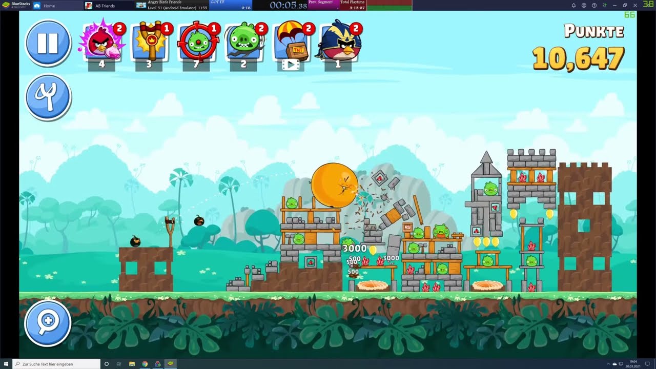 Angry Birds Friends Speedrun (Level 51) in 