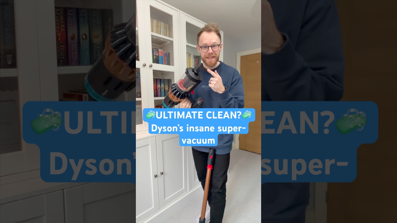 Одержимы безумными трюками по уборке с новым беспроводным пылесосом Dyson V16 Piston Animal 🧼?