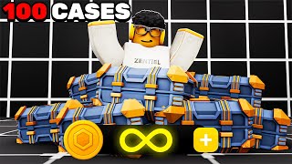 I Opened 100 Skin Cases In Hypershot This Happened