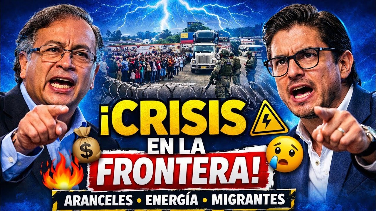 Petro y Noboa en choque frontal: aranceles, energía y crisis humanitaria en la frontera