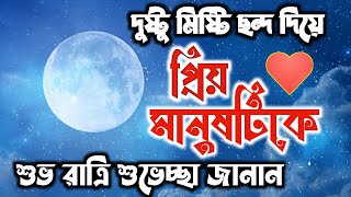 দুষ্টু মিষ্টি ছন্দ দিয়ে প্রিয় মানুষটিকে শুভরাত্রি শুভেচ্ছা জানান,শুভ রাত্রি স্ট্যাটাস,শুভ রাত্রি screenshot 5