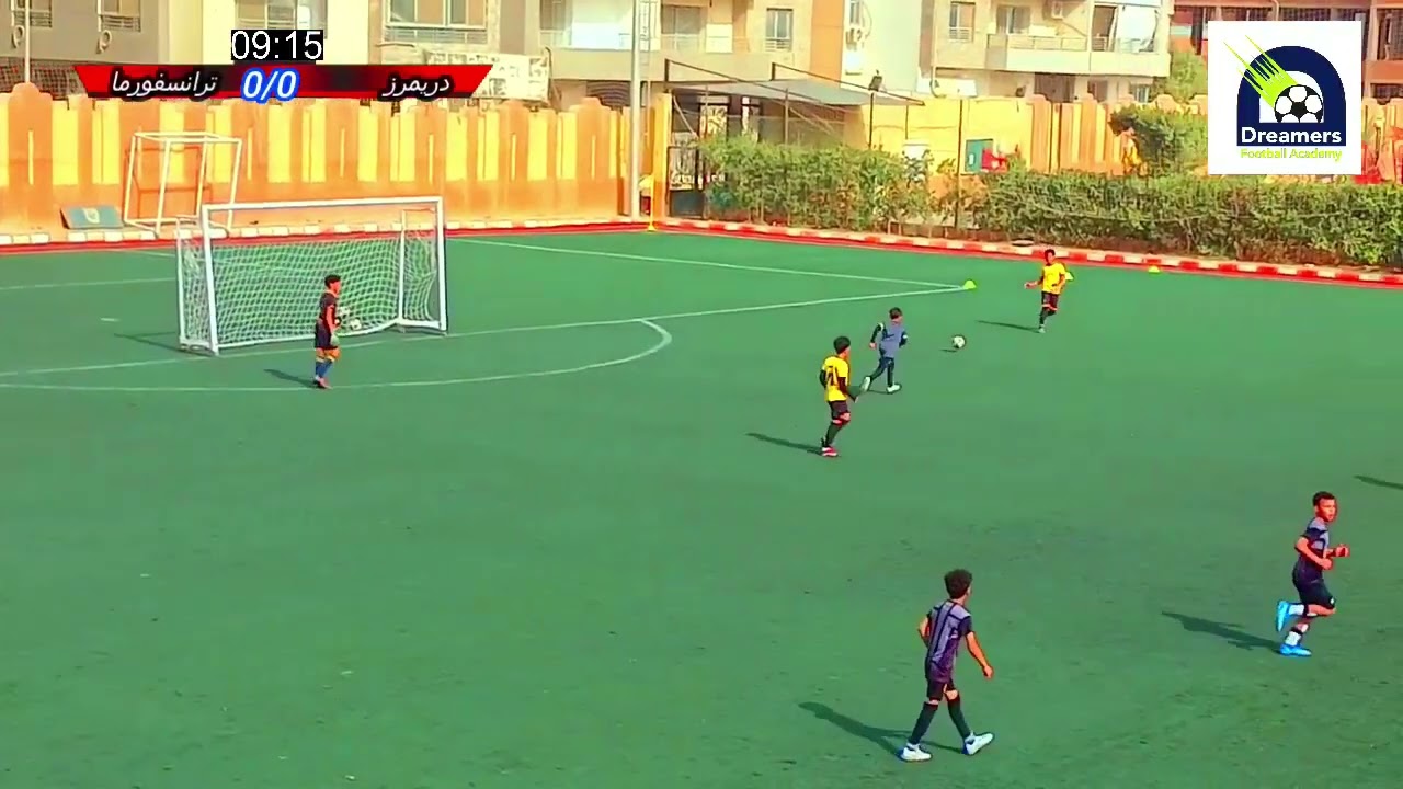 الشوط الأول من مباراة فريق 2013 ضد أكاديمية ترانسفورما بدورى المنطقة