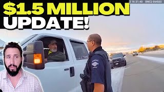 UPDATE! Dad Tased in the Face Gets $1.5 Million | Cop's History Revealed