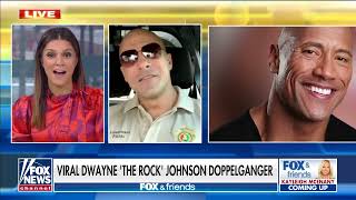 Police officer reacts to going viral as Dwayne 'The Rock' Johnson lookalike