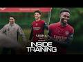 Saka Rice Eze Shooting Practice INSIDE TRAINING Ready For Atleti L Champions League 