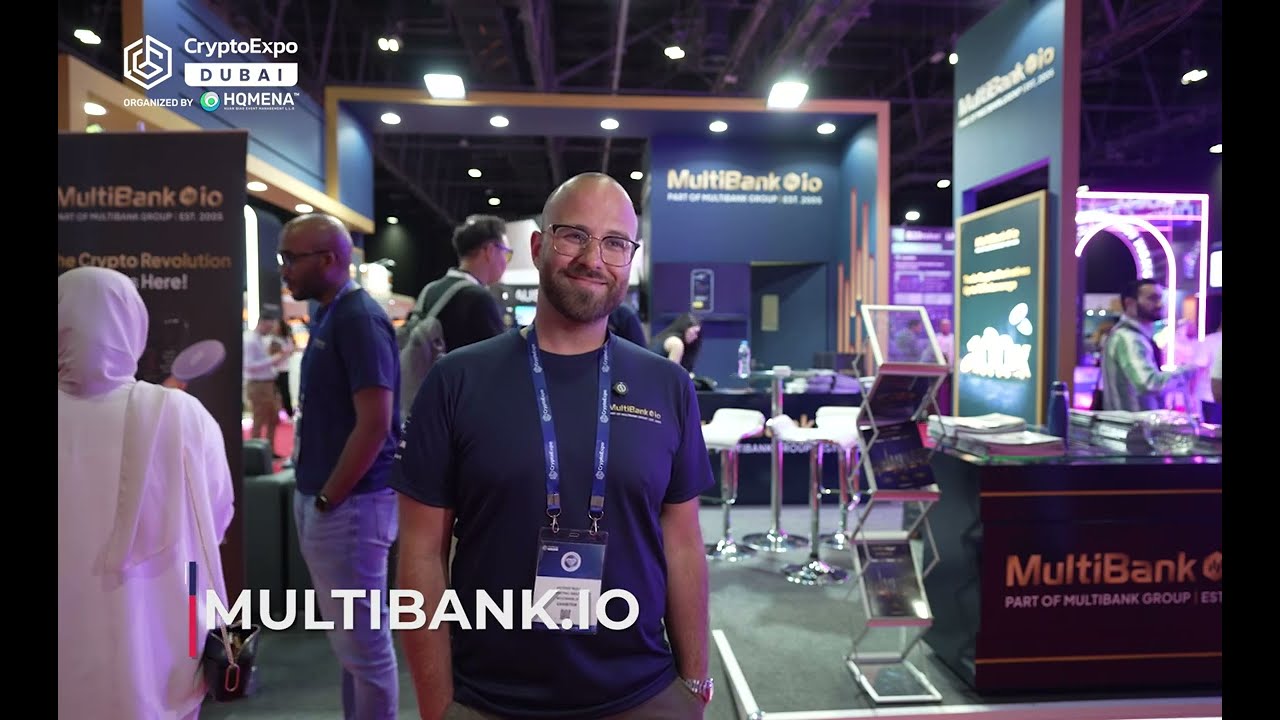 MultiBank at Crypto Expo Dubai 2024 | Interview