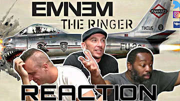 GUESS WHO'S BACK...BACK AGAIN!!!! EMINƎM The Ringer REACTION/BAR HUNT!!!