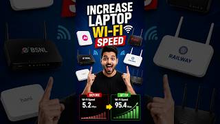 Why Your Laptop has slow Wi-Fi Spees?? Fix Slow Wi-Fi in a minute 🔥