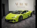 LAMBORGHINI HURACAN EVO Verde Scandal Walkaround by AURUM International