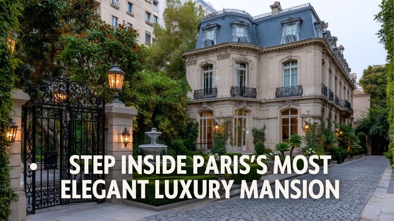 Paris Luxury Houses Elegant French Classical Mansions with Luxe Interiors