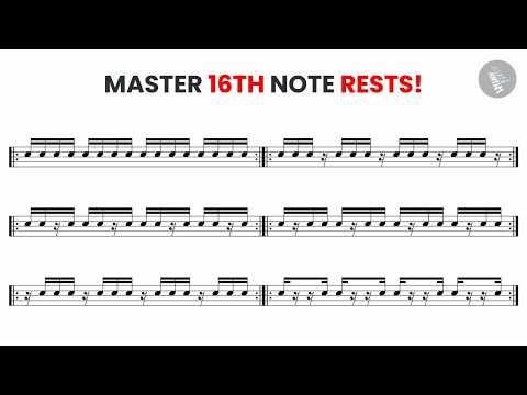 How to Read 16th Note Rests (Rhythm Sight Reading Workout) 🎶