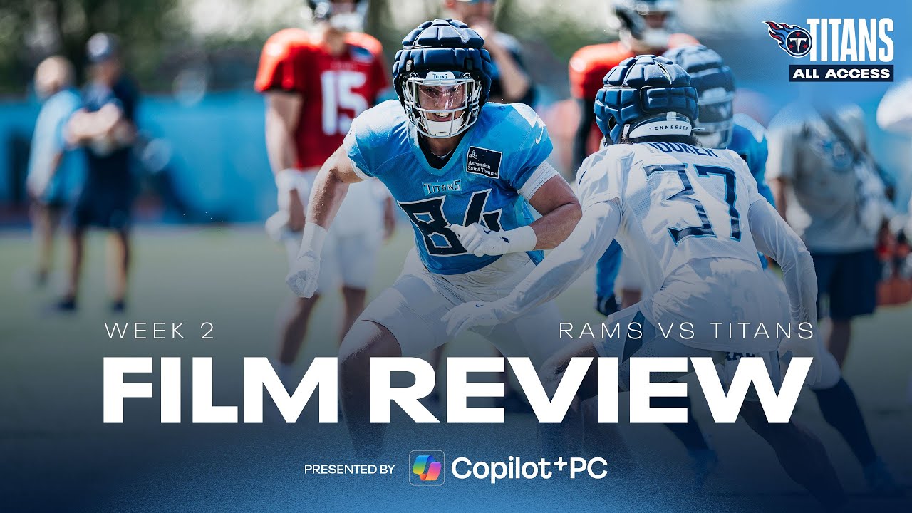 Titans Tight End Room | Film Review