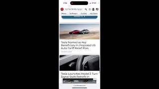 NOT A TESLA APP - review