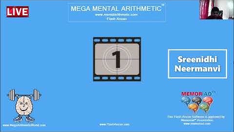 Flash Anzan 2 Digits 100 Numbers 0.3 Seconds Interval