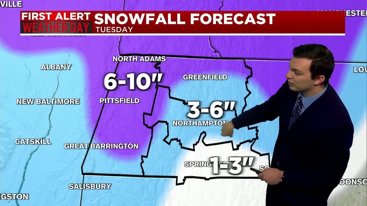 Periods of Snow Expected Tuesday with Some Rain Mixing in for the ...