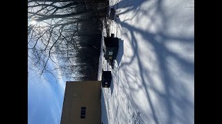 FedEx City Driver Does Rail Run Day After A Major Ice Storm
