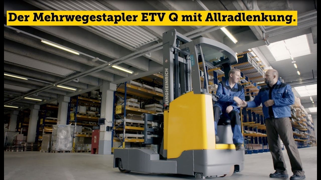 Der Jungheinrich Etv Q Mit Allradlenkung Youtube