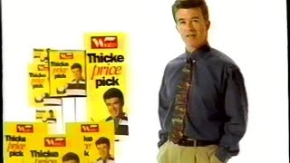 ALAN THICKE | WOOLCO Department Store "Thicke Price Picks" ad, 1991