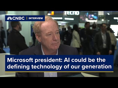 Microsoft president: AI could be the defining technology of our generation Episode cover