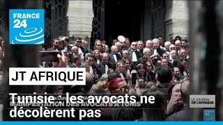 Arrestations de Sonia Dahmani et Mehdi Zagrouba : manifestations des avocats à Tunis • FRANCE 24