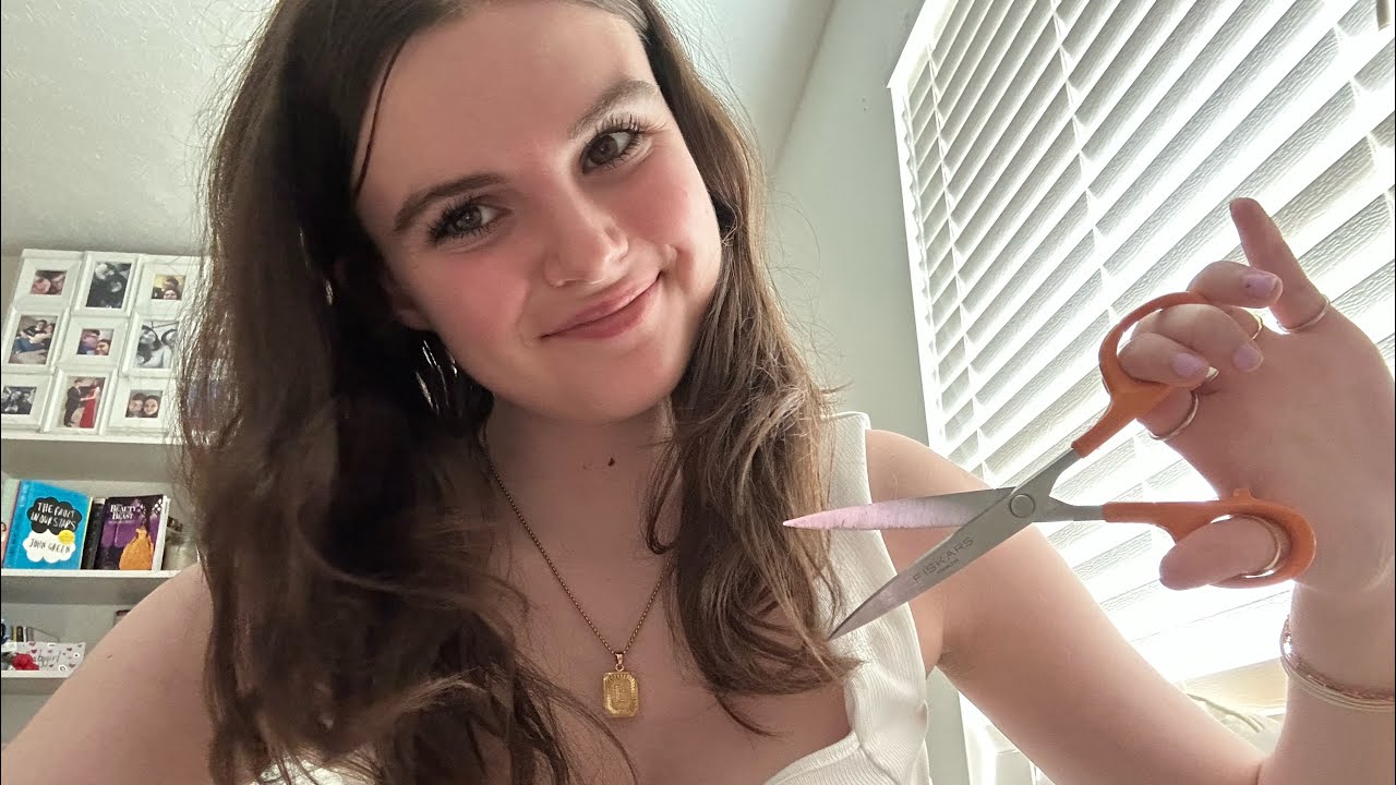 asmr cutting your hair!!✂️✂️