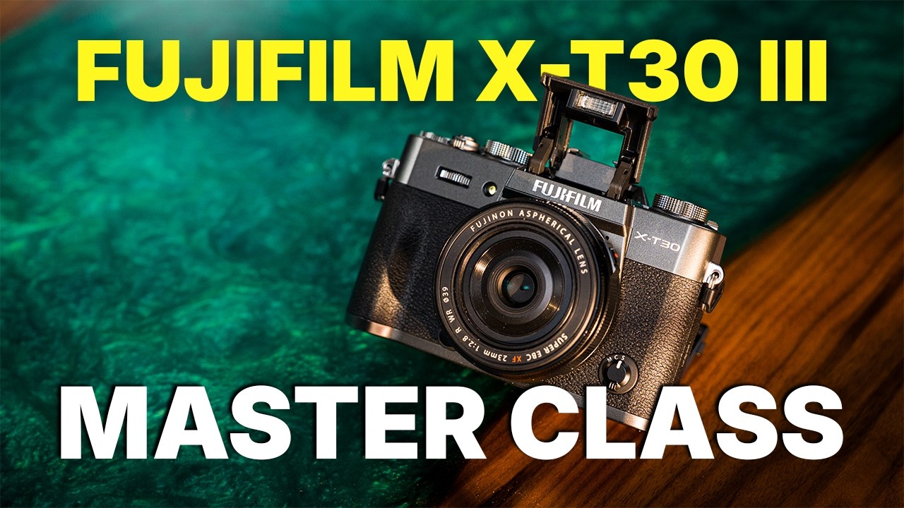 Мастер-класс по Fujifilm X-T30 III — обучающий курс и пошаговое руководство по использованию каме...