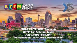 102.7 Ktfm - Ktfm San Antonio, Texas - July 7, 1998