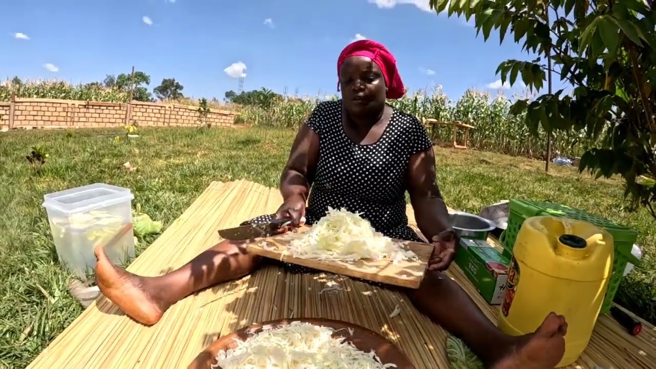 Yummy Cabbage 🥬 and Sardines for lunch at my sister 