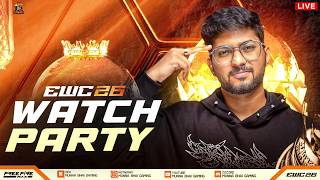 EWC 2026 🔥 GRP STAGE DAY-2 TELUGU WATCH PARTY 🍿 - FreeFire Telugu Live - Munna Bhai #MBG