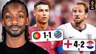 ENGLAND SMASH CROATIA 4-2 & PORTUGAL SHOCKED 1-1 BY DR CONGO! | World Cup 2026 |