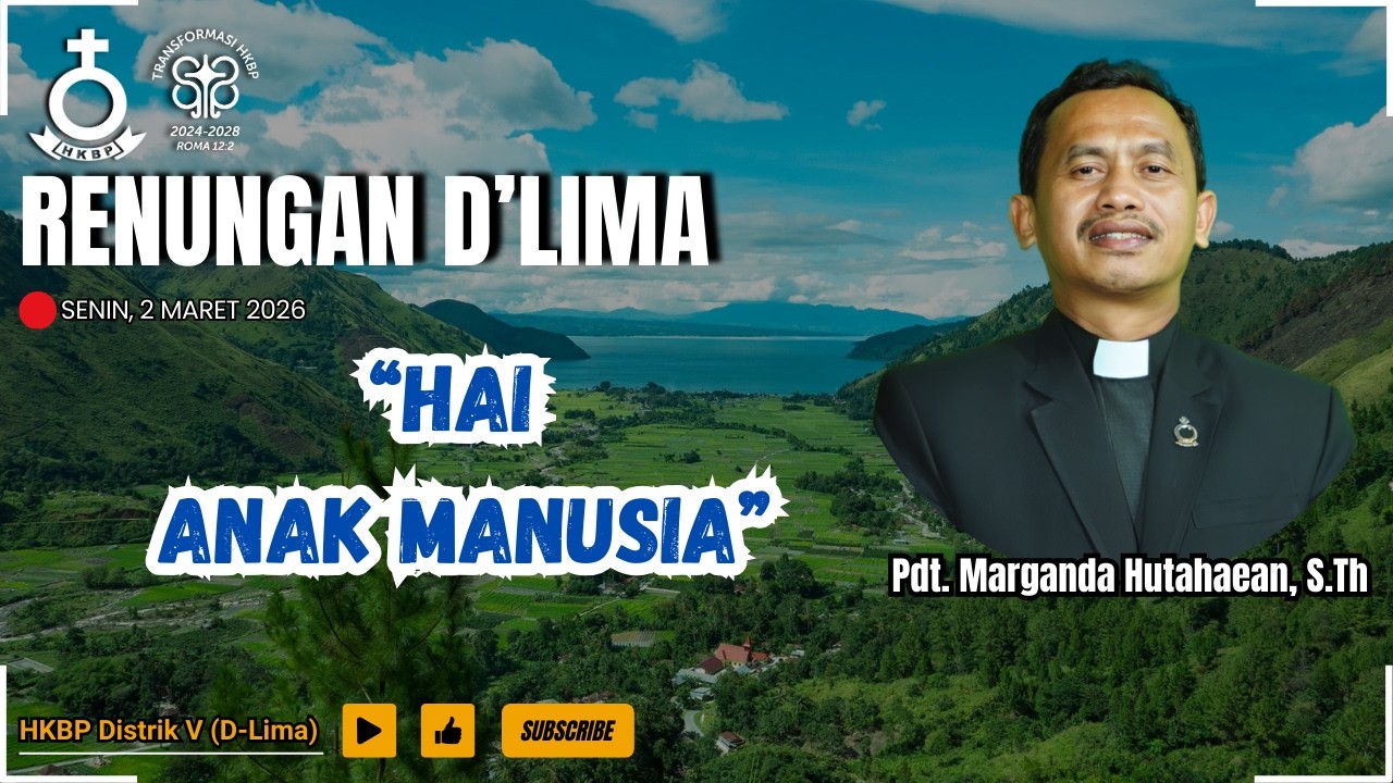 Renungan D'Lima | Yehezkiel 3:17 | Senin, 2 Maret 2026