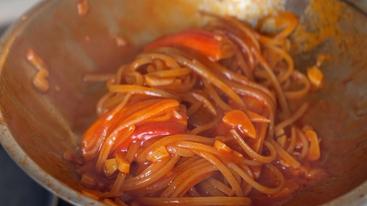 Fake Crab Linguine Marinara 🦀🍝