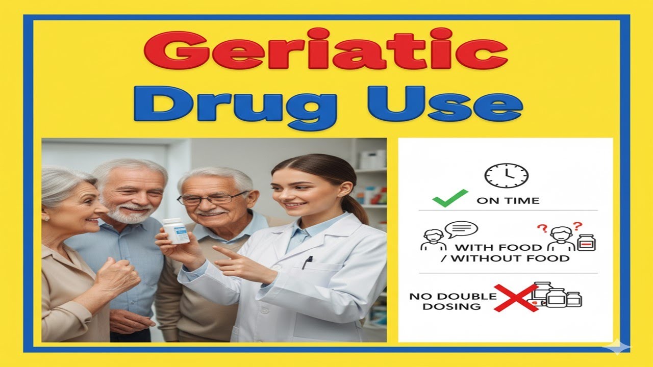 Geriatric Drug Use   Pt 579