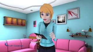 3D Animation & Explainer Video for health tracking  device Information ! KCGI Kraft Creation