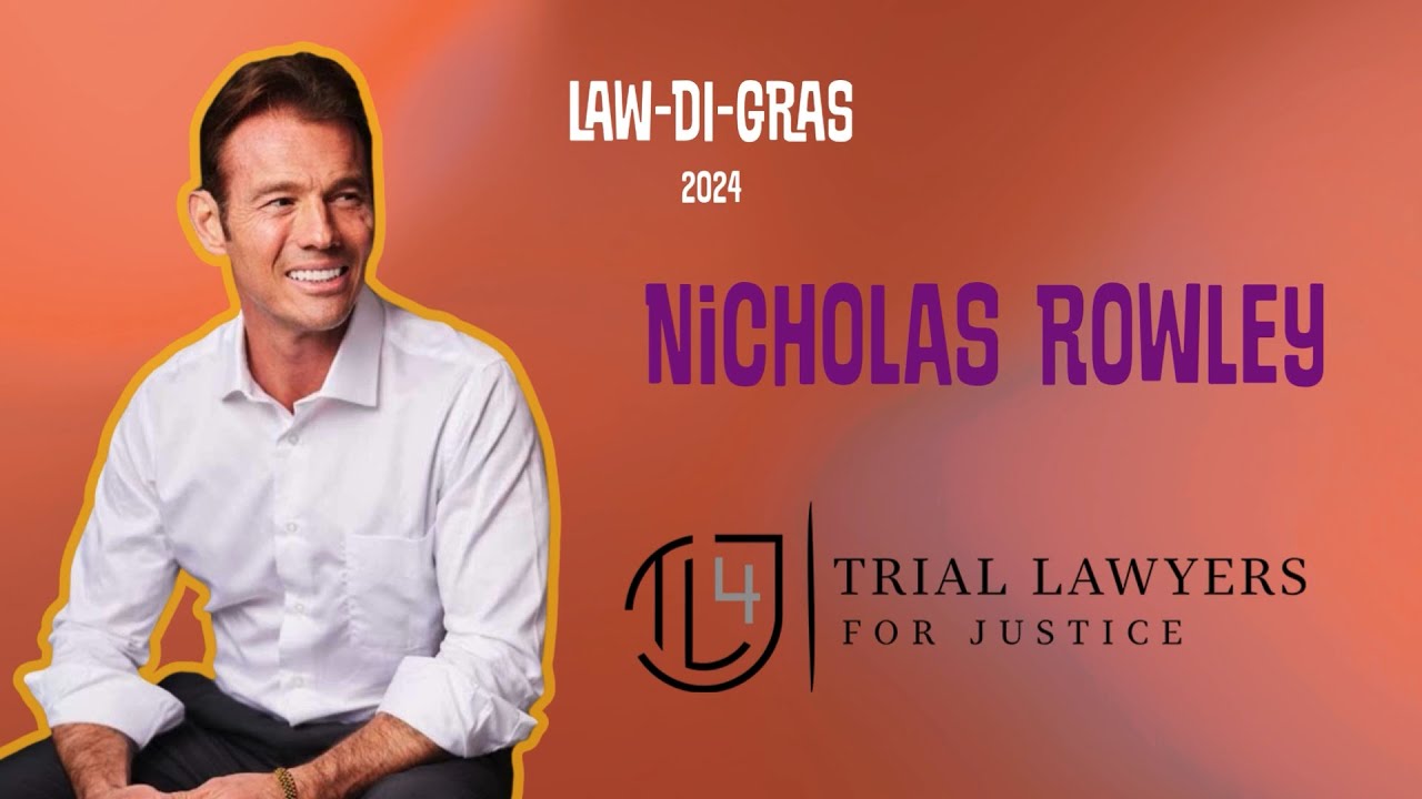Nicholas Rowley Talks Better Closing Arguments at Law-Di-Gras 2024