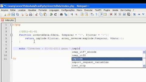 Invertendo a Data com PHP