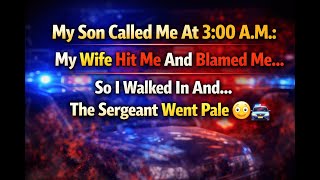 My Son Called Me At 3 AM: Dad, I’m At The Police Station. My Wife Hit Me—Then Accused Me Of Attackin Update