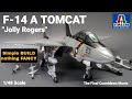 F 14A Jolly Rogers VF-84 Italeri 1/48 [CLEAN BUILD nothing FANCY] The Final Countdown Movie