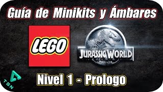 LEGO Jurassic World - Guía de Minikits y Ámbares - Nivel 1 - Prólogo