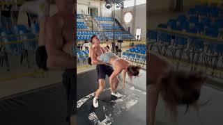 INTERGENDER WRESLTING 🇮🇹 VS 🇧🇪 #wwewrestler #prowrestling #tna #ppw #wwe #suplex #italy